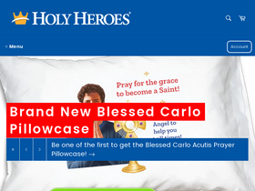 'holyheroes.com' screenshot