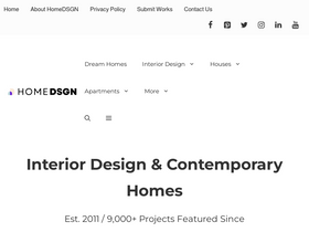 'homedsgn.com' screenshot