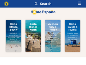 'homeespana.com' screenshot