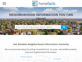 'homefacts.com' screenshot