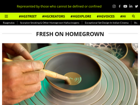 'homegrown.co.in' screenshot