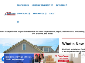 'homeinspectioninsider.com' screenshot