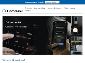 'homelink.com' screenshot