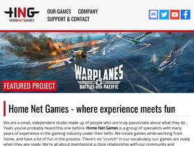 'homenetgames.com' screenshot