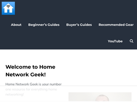 'homenetworkgeek.com' screenshot
