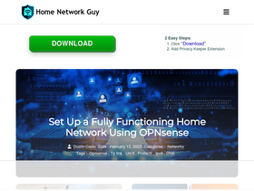 'homenetworkguy.com' screenshot