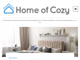 'homeofcozy.com' screenshot