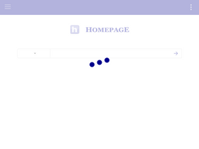 'homepage.org' screenshot
