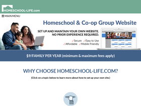 'homeschool-life.com' screenshot