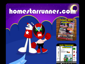 'homestarrunner.com' screenshot