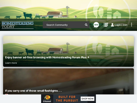 'homesteadingtoday.com' screenshot