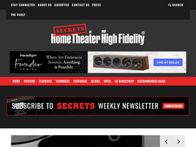 'hometheaterhifi.com' screenshot