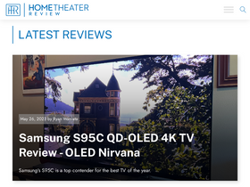 'hometheaterreview.com' screenshot