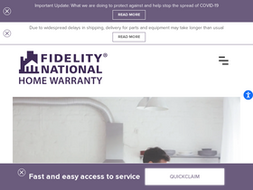 'homewarranty.com' screenshot