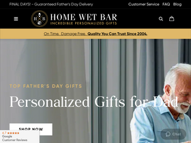 'homewetbar.com' screenshot