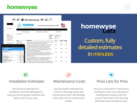 'homewyse.com' screenshot