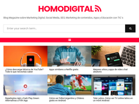 'homodigital.net' screenshot