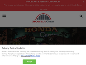 'hondacenter.com' screenshot