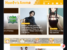 'honeysanime.com' screenshot