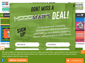 'hoodmart.com' screenshot