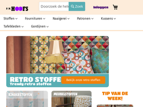 'hoofs-stoffen.nl' screenshot
