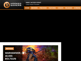 'hookedgamers.com' screenshot