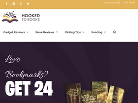 'hookedtobooks.com' screenshot