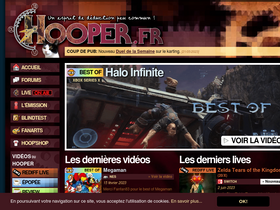 'hooper.fr' screenshot
