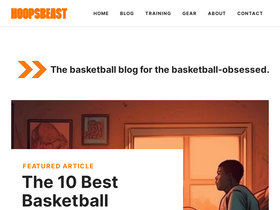 'hoopsbeast.com' screenshot