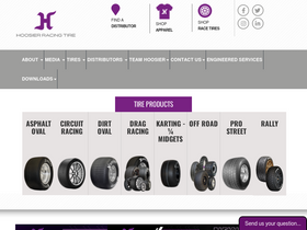 'hoosiertire.com' screenshot