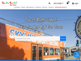 'hop-on-hop-off-bus-tours.com' screenshot