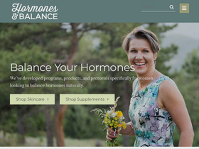 'hormonesbalance.com' screenshot