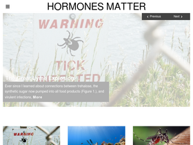 'hormonesmatter.com' screenshot