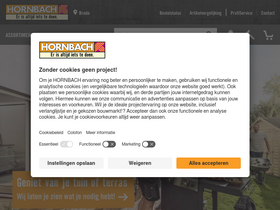 'hornbach.nl' screenshot