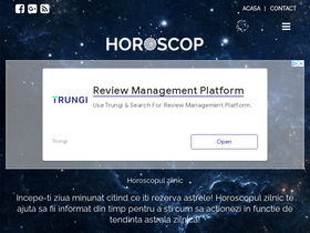 'horoscop.ro' screenshot