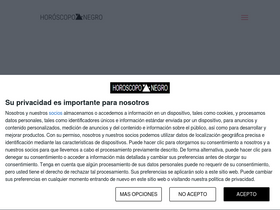 'horoscoponegro.com' screenshot