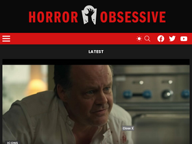 'horrorobsessive.com' screenshot