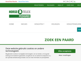 'horsetelex.nl' screenshot