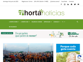 'hortanoticias.com' screenshot