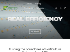 'horticulturelightinggroup.com' screenshot