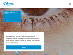 'hospitaldeolhos.net' screenshot