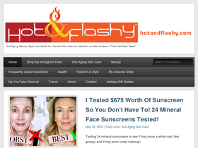 'hotandflashy.com' screenshot
