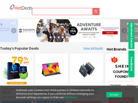 'hotdeals.com' screenshot