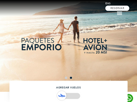 'hotelesemporio.com' screenshot