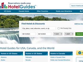 'hotelguides.com' screenshot