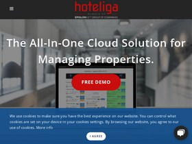 'hoteliga.com' screenshot