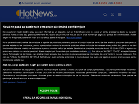 'hotnews.ro' screenshot