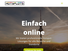 'hotsplots.de' screenshot