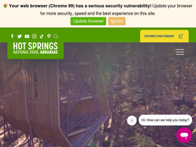'hotsprings.org' screenshot