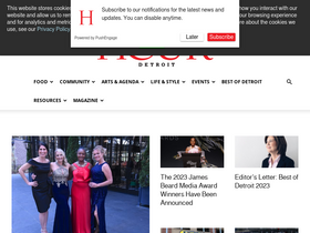 'hourdetroit.com' screenshot